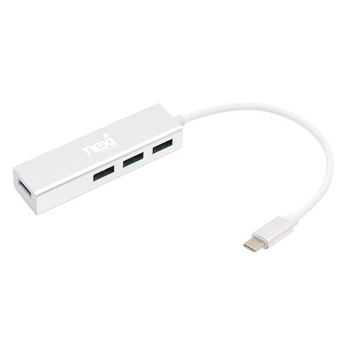 넥시 USB 3.1 C타입 4포트 확장 멀티허브