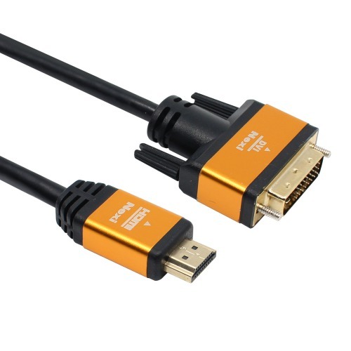 넥시 HDMI to DVI-D 골드메탈 케이블 V2.0