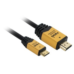 넥시 HDMI to MINI HDMI 골드메탈 케이블 V1.4