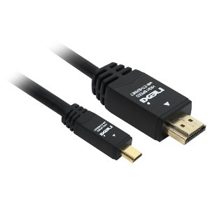 넥시 HDMI to Micro HDMI 블랙메탈 케이블 V1.4