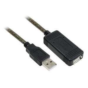 넥시 USB2.0 연장(AM-AF) 리피터 케이블 (무전원) 5M