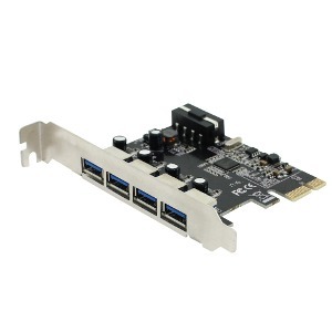 넥시 USB 3.0 PCI 확장 카드 4포트