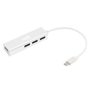 넥시 USB3.1 C타입 4포트 허브 NX-U31H4P