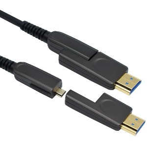 넥시 하이브리드 광 HDMI2.0 케이블 (커넥터 분리형)