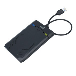 넥시 USB3.0 2.5인치 외장하드케이스 블랙