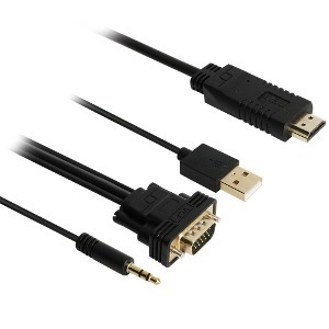 넥시 VGA to HDMI 케이블