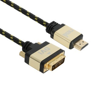넥시 HDMI to DVI-D 파인골드 케이블 DIV V2.0