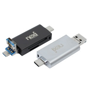 넥시 USB3.0 3in1 SD 카드리더기
