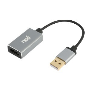 넥시 USB 2.0 C타입 4K HDMI 캡쳐보드 젠더 15cm
