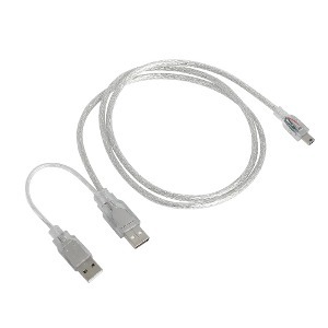 넥시 USB2.0 MINI 5P Y 케이블 A형 1M