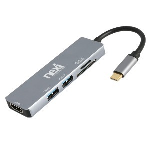 넥시 5in1 USB Type-C 멀티허브 멀티스테이션