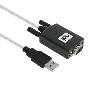 넥시 USB2.0 to RS232 시리얼 케이블 콘솔 통신 PL2303 1M