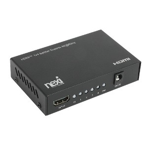 넥시 1:4 HDMI2.0 분배기 NX-4K0104SP-60C