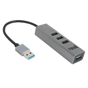 넥시 USB3.0 4포트 확장 메탈 멀티허브