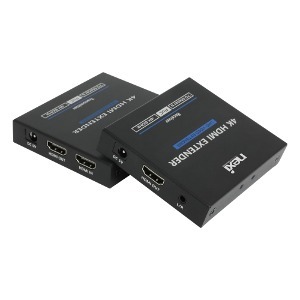 넥시 4K HDMI 리피터 UTP 거리연장기 익스텐더 70M 송수신기 세트