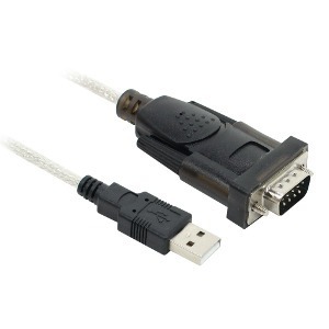 [리퍼제품] 넥시 USB2.0 to RS232 시리얼 통신 케이블 1.8M