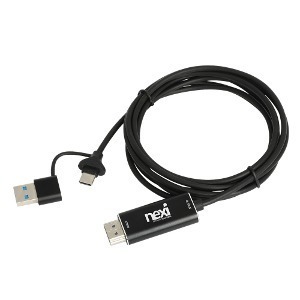 [리퍼제품] 넥시 USB 2.0 C타입 4K HDMI 캡쳐보드 케이블 2M