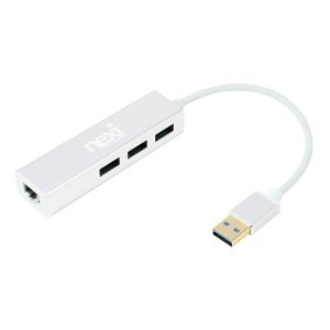 [리퍼제품] 넥시 USB3.0 기가랜포트 멀티허브