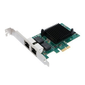 [리퍼제품] 넥시 NX-82576-D1G 듀얼포트 기가비트 PCI 랜카드