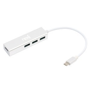 [리퍼제품] 넥시 USB 3.1 C타입 4포트 확장 멀티허브