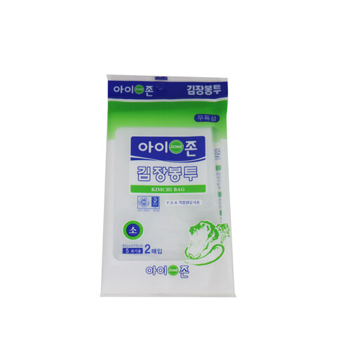 아이존 김장봉투 소형 2p 5포기용 김치 김장비닐 봉투
