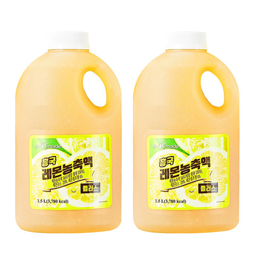 [업체발송] 흥국에프앤비 레몬 농축액 1.5L 2개세트