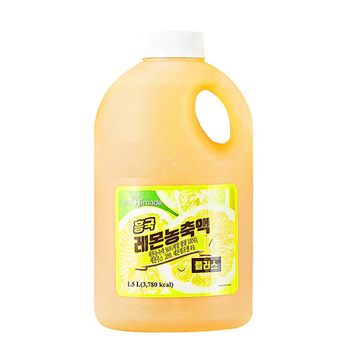 [업체발송] 흥국에프앤비 레몬 농축액 1.5L 1박스 6개