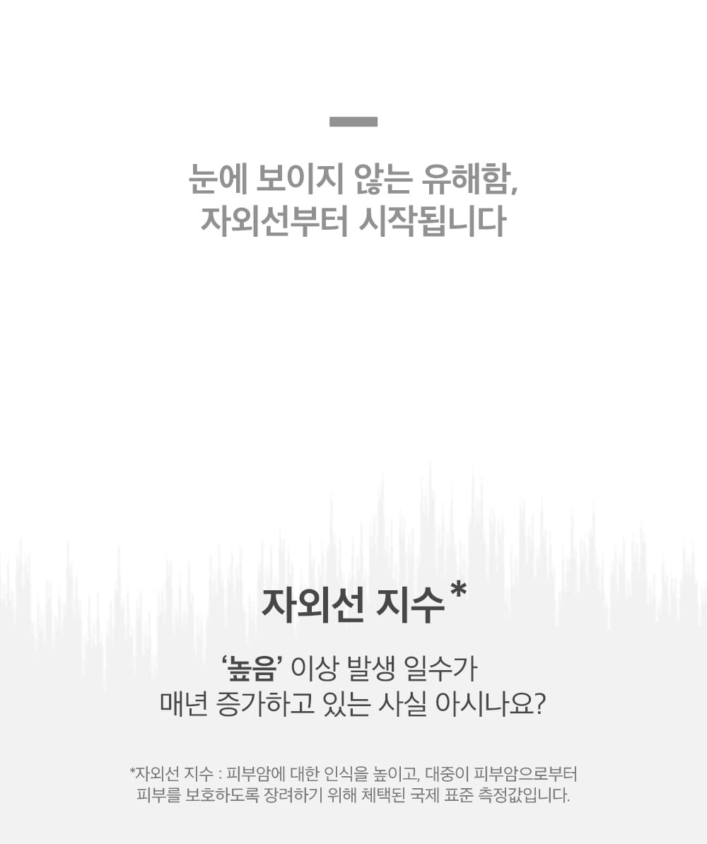 자외선 지수 높음 이상 발생 일수 안내