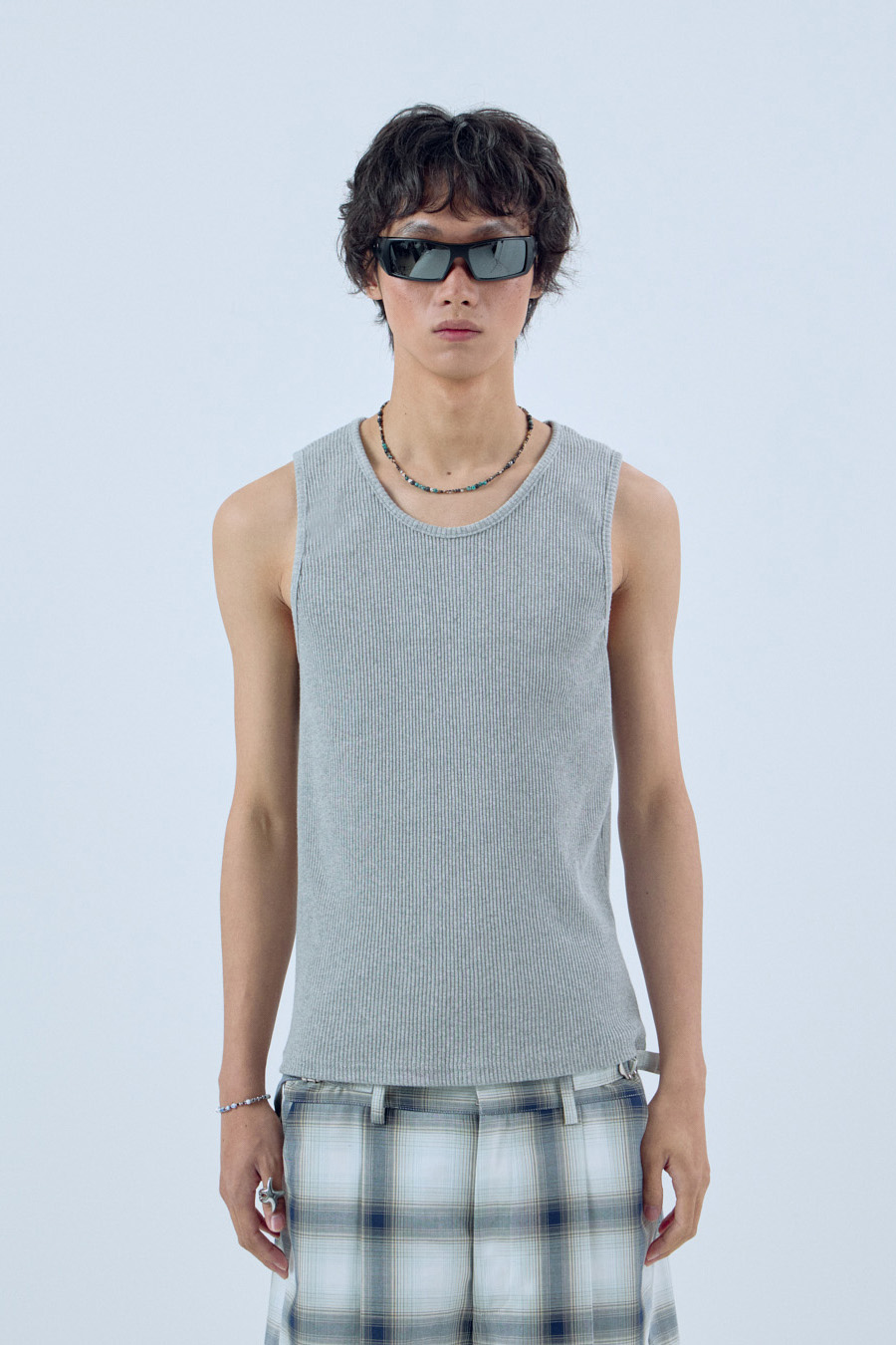noize ノイズ / Slub gauze No sleeve Tops 【オフィシャル】【正規