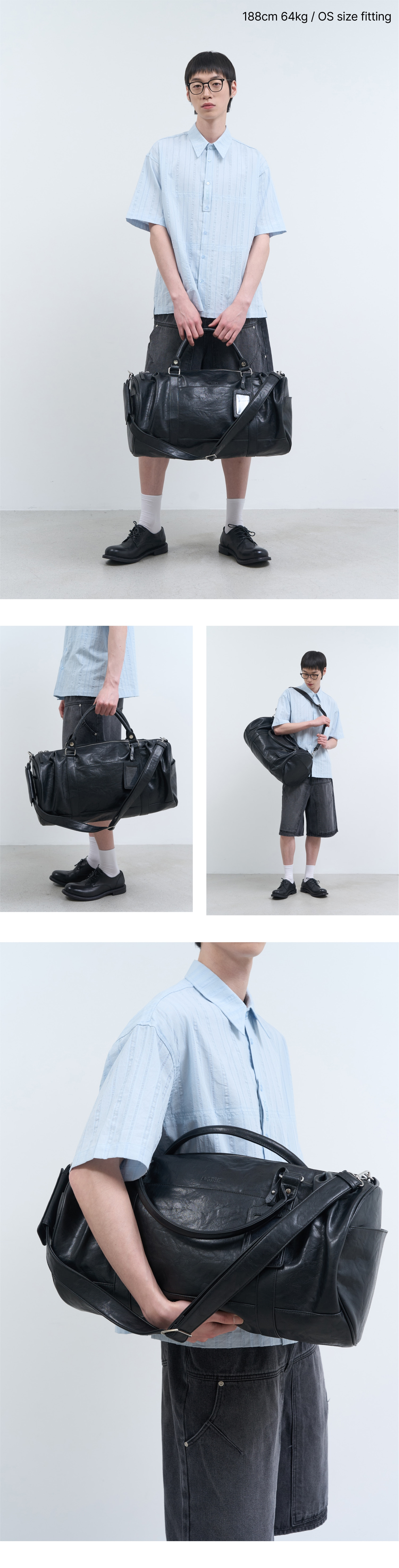 邦楽 BIM NOT BUSY BOSTON BAG BecauseHe'sKind 9cbdf78c-5bec-4b3d-a453-