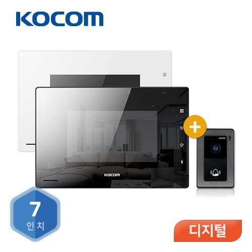 [주문] 코콤 비디오폰(K6B VP-U701/KC-94) | 도어락연구소 온라인몰