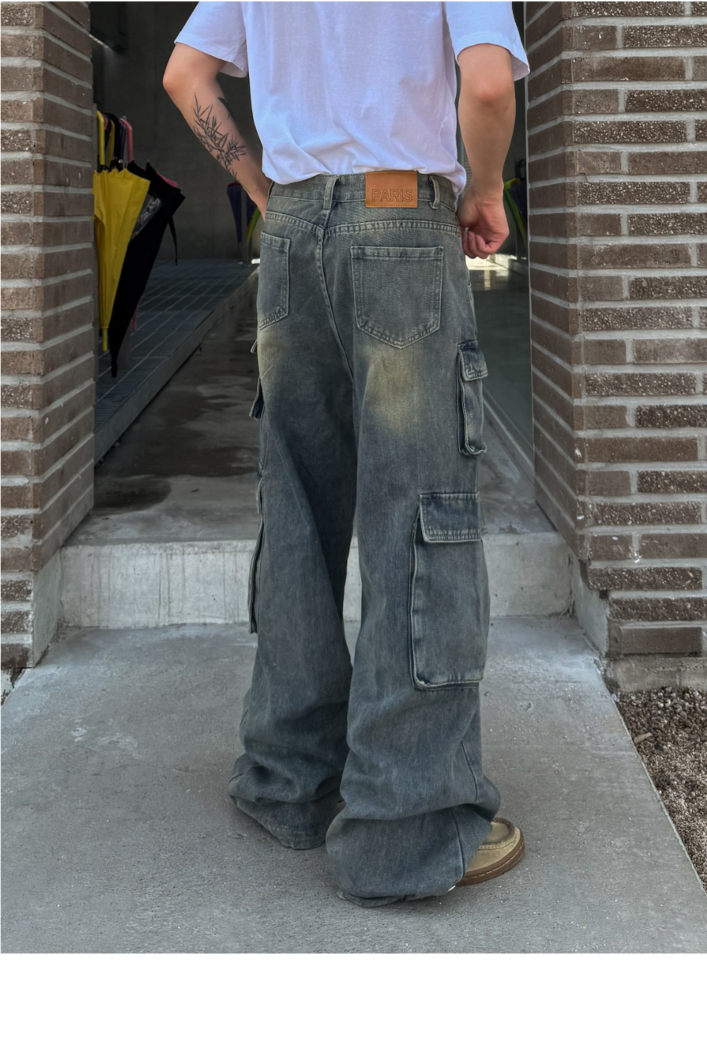 바지 모델 착용 이미지-S1L39