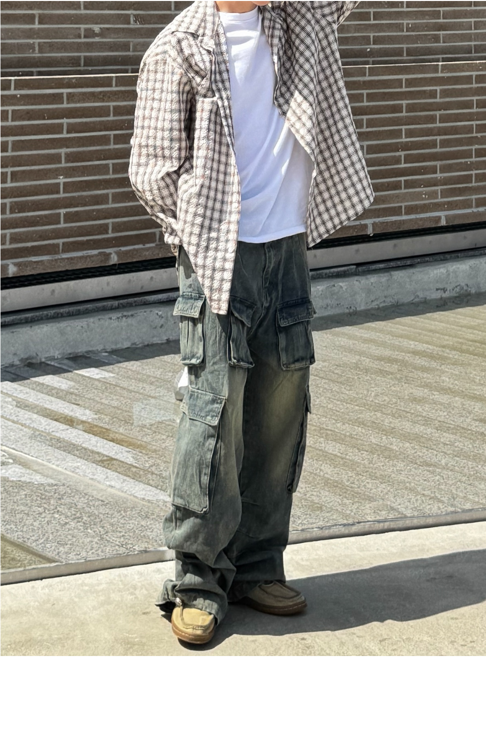 바지 모델 착용 이미지-S1L25