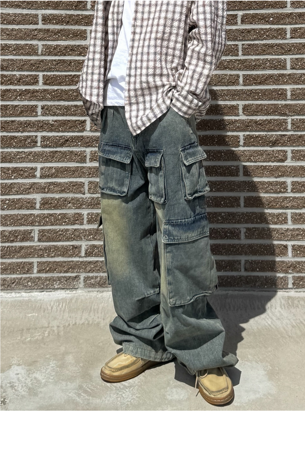 바지 모델 착용 이미지-S1L14