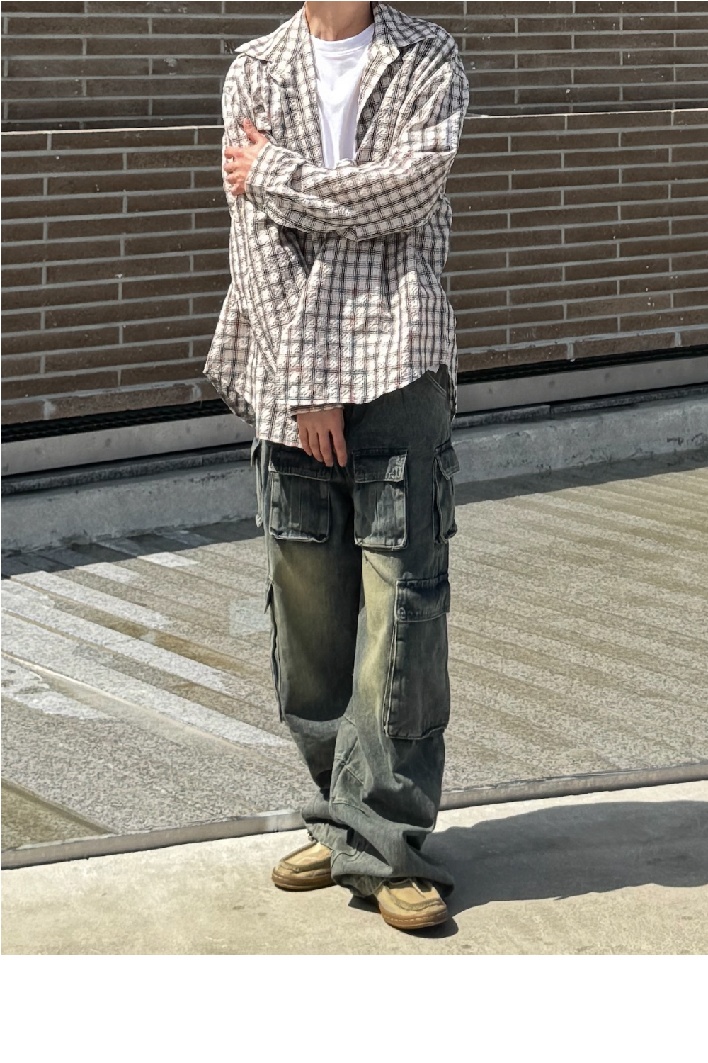 바지 모델 착용 이미지-S1L27