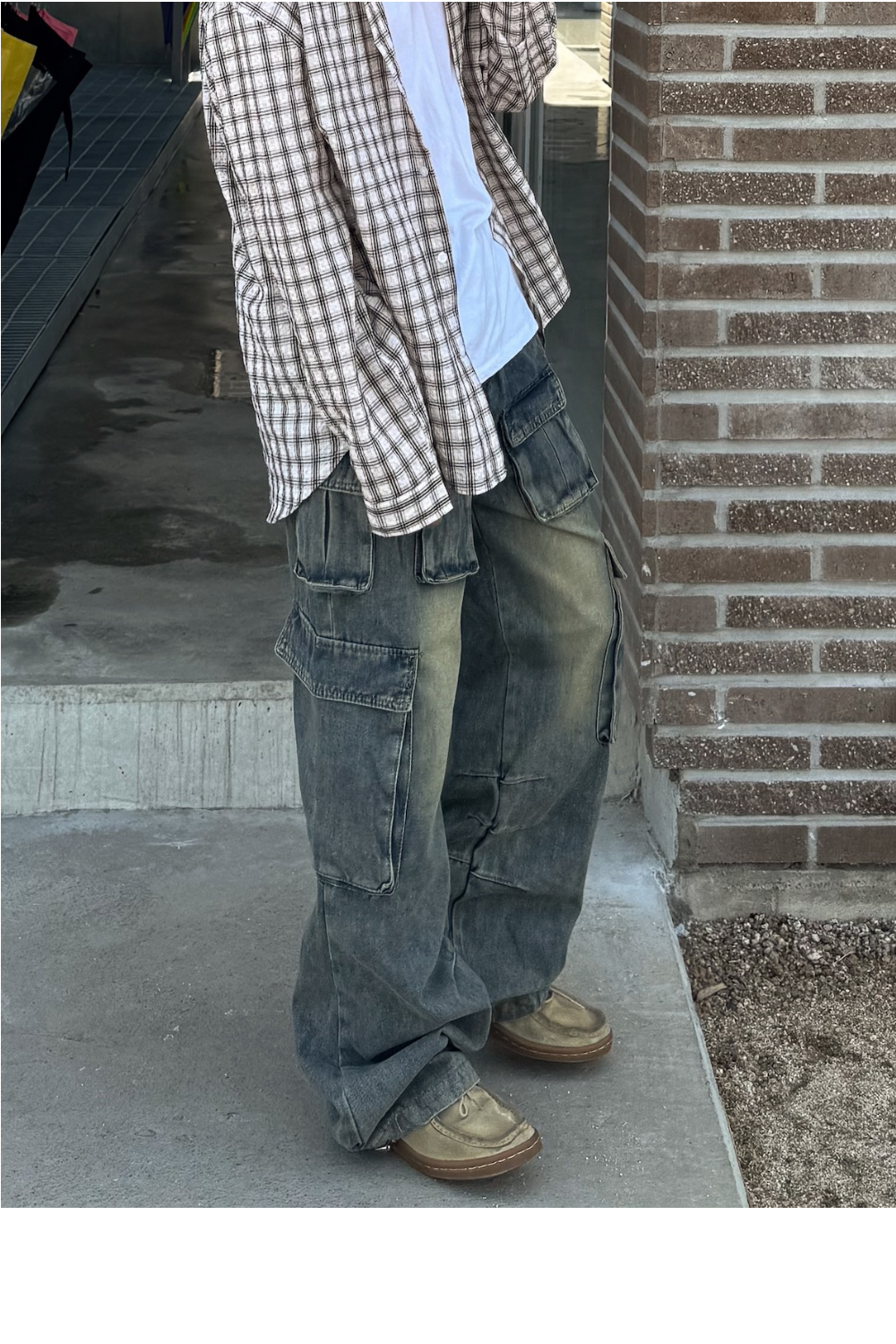 바지 모델 착용 이미지-S1L36