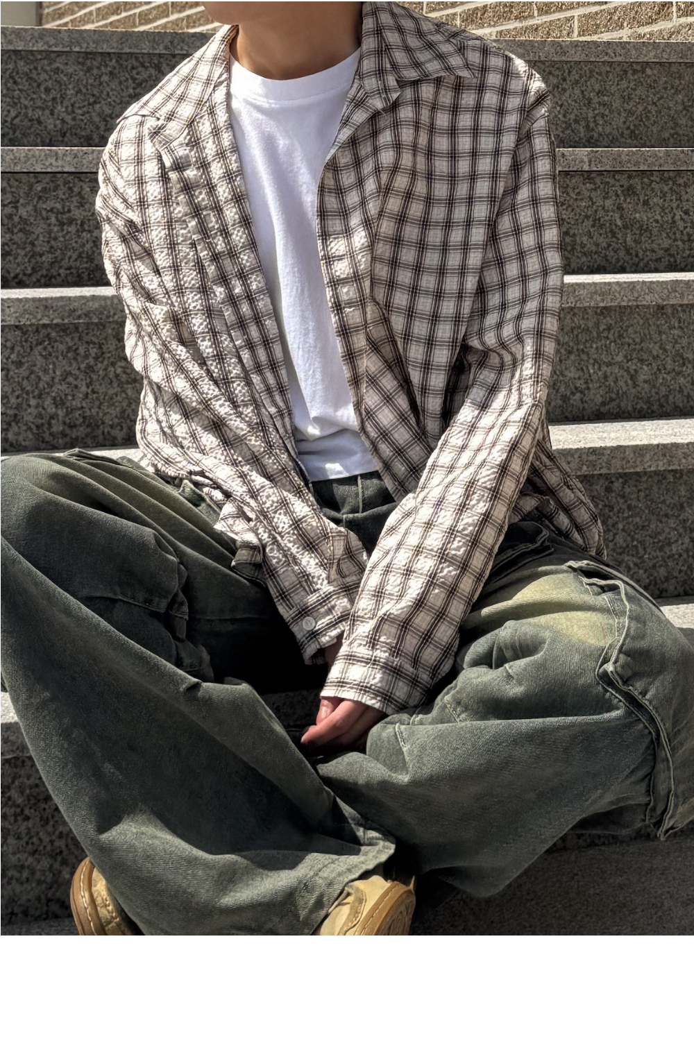 바지 모델 착용 이미지-S1L28