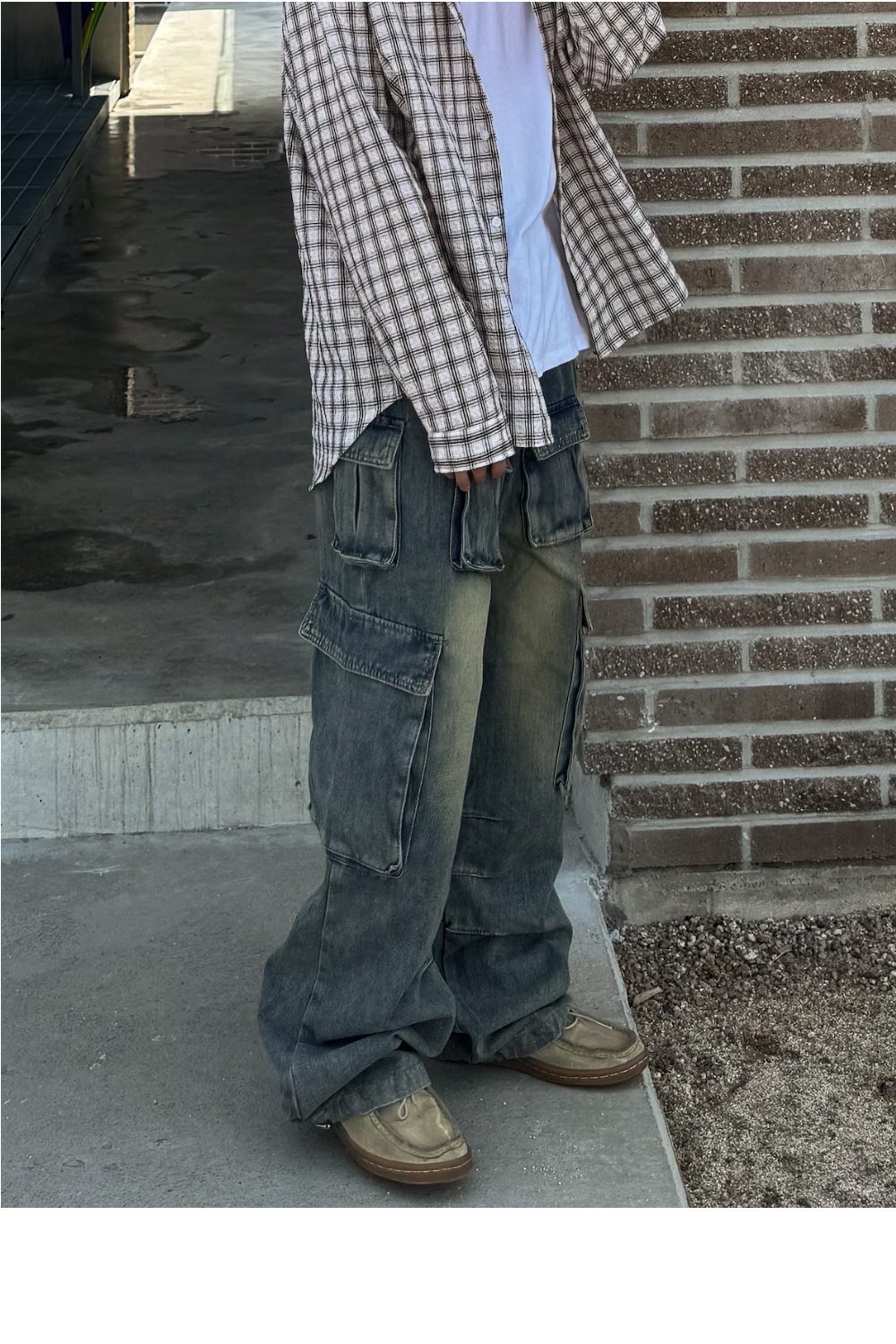 바지 모델 착용 이미지-S1L37