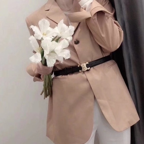 셀린느 트리오페 레더 벨트