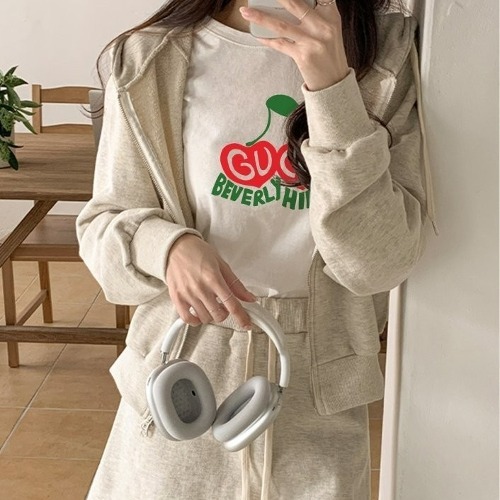 구찌 체리 티셔츠