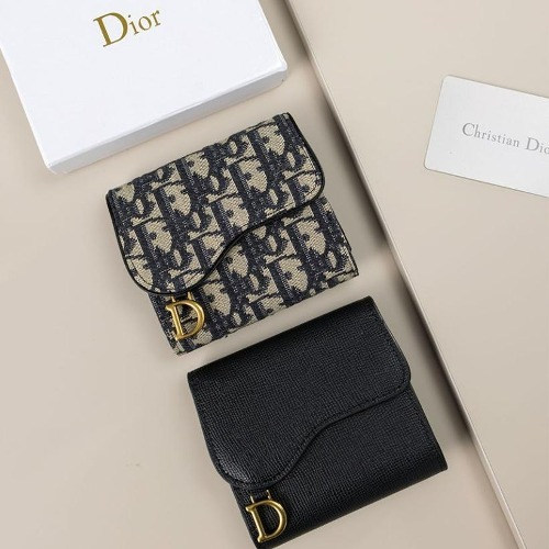 디올 [Christian Dior] 수입프리미엄급 SADDLE LOTUS 지갑