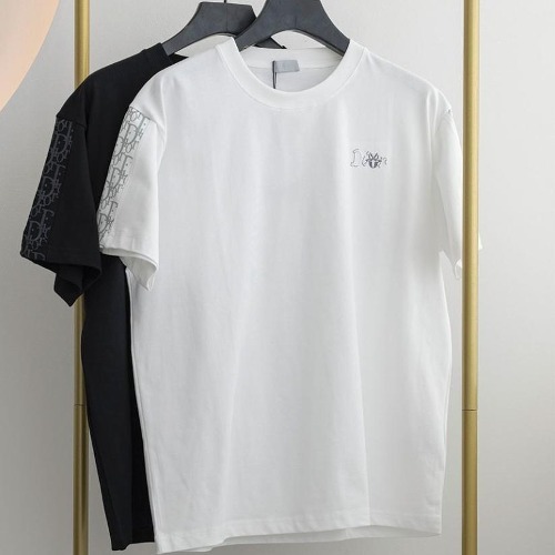디올 [Christian Dior] 수입고급 디올 팔 오블리크 로고 반팔 티셔츠