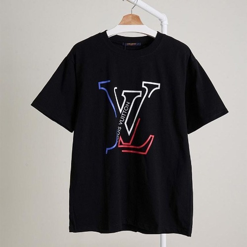 🔆 [Louis Vuitton] 루이비통 컬러 레터링 LV 그래픽 코튼 티셔츠 🔆