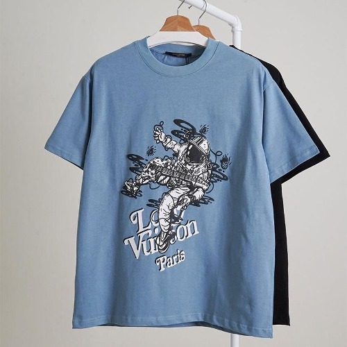 🔆 [Louis Vuitton] 루이비통 스페이스 astronaut 그래픽 코튼 티셔츠 🔆