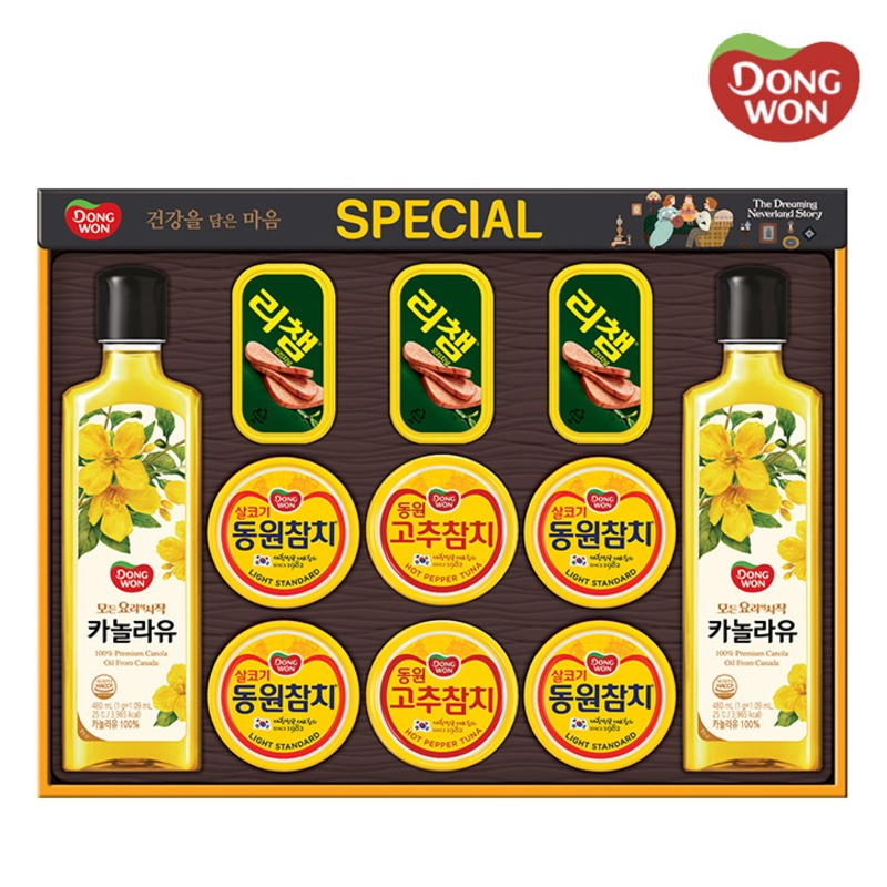 동원] 스페셜 O-87호 (라이트스탠다드 85g 4캔 + 고추참치 85g 2캔 +