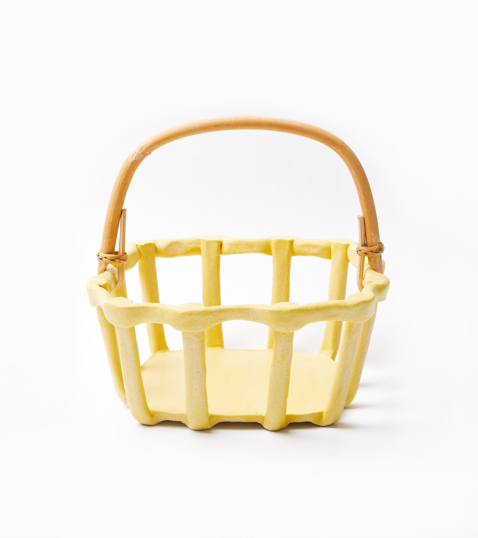 Rattan Handle Basket