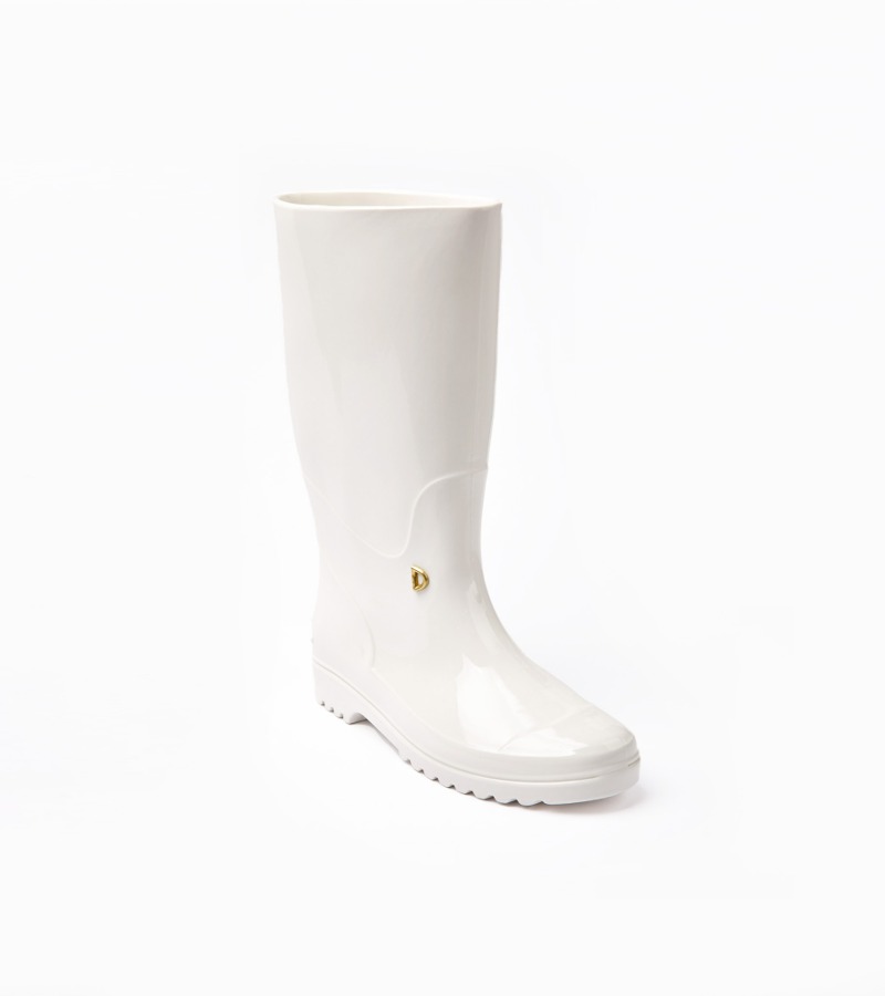 Ceramic Boot White