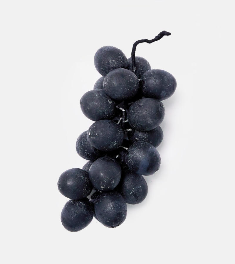 The Grapes Candle Objet Black