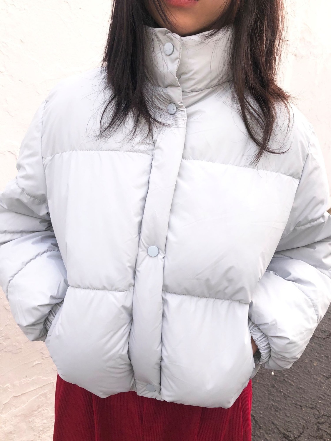 marshmallow short padding (2color) Greensee