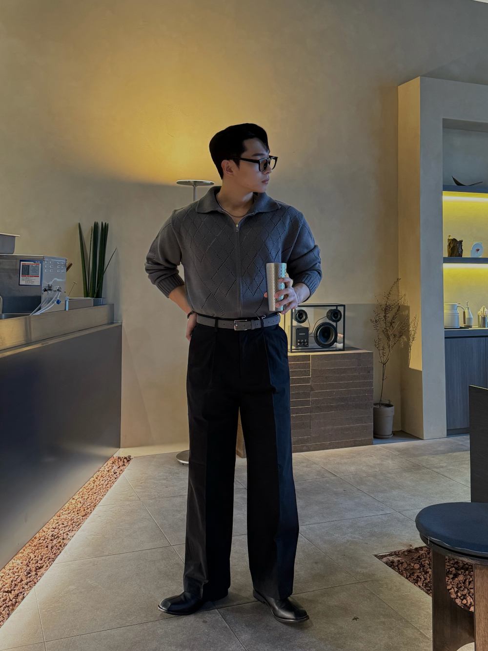 재킷 모델 착용 이미지-S1L68